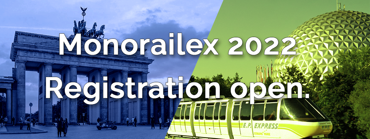 monorailex 2022 - Registration open.