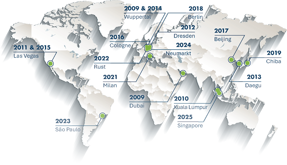 world map monorailex conferences